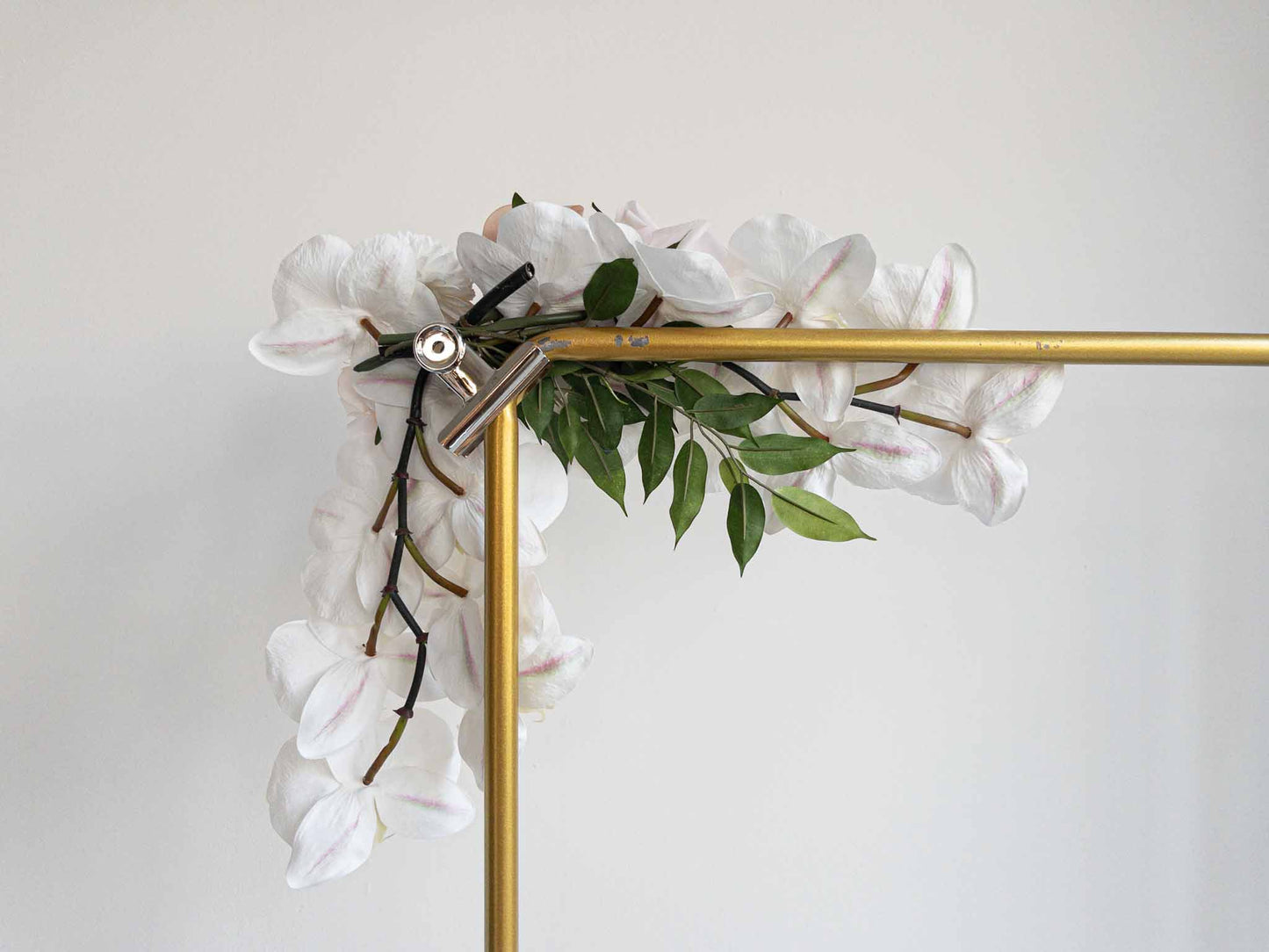 Bloemen welkomstbord met orchidee | Doris