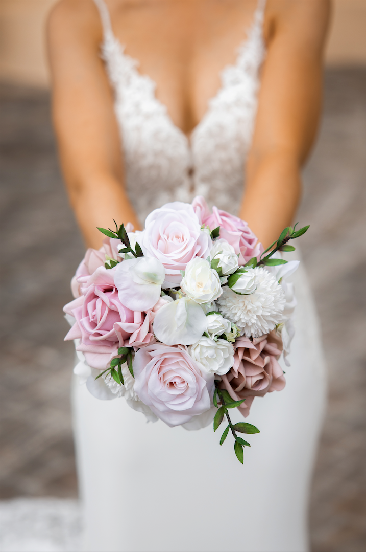 Bruidsboeket blush | Doris