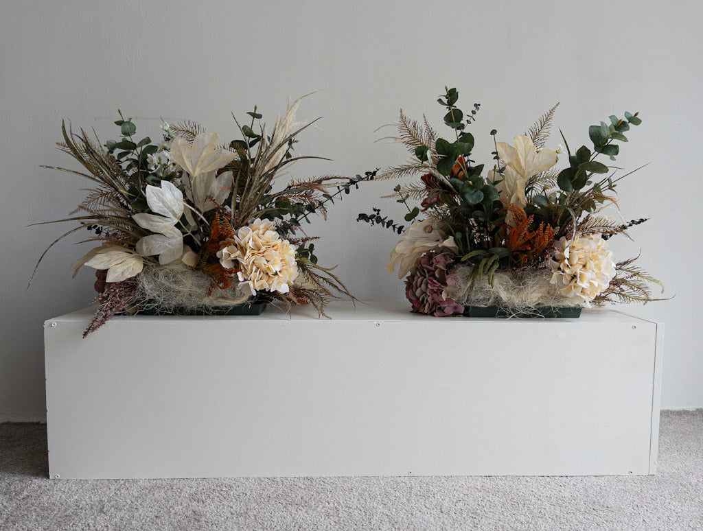 Bloemen tuintjes (set van 2) | Indy