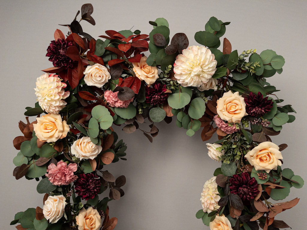 Bloemen guirlande herfst | Charlotte