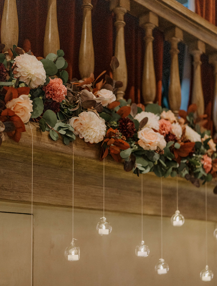 Bloemen guirlande herfst | Charlotte