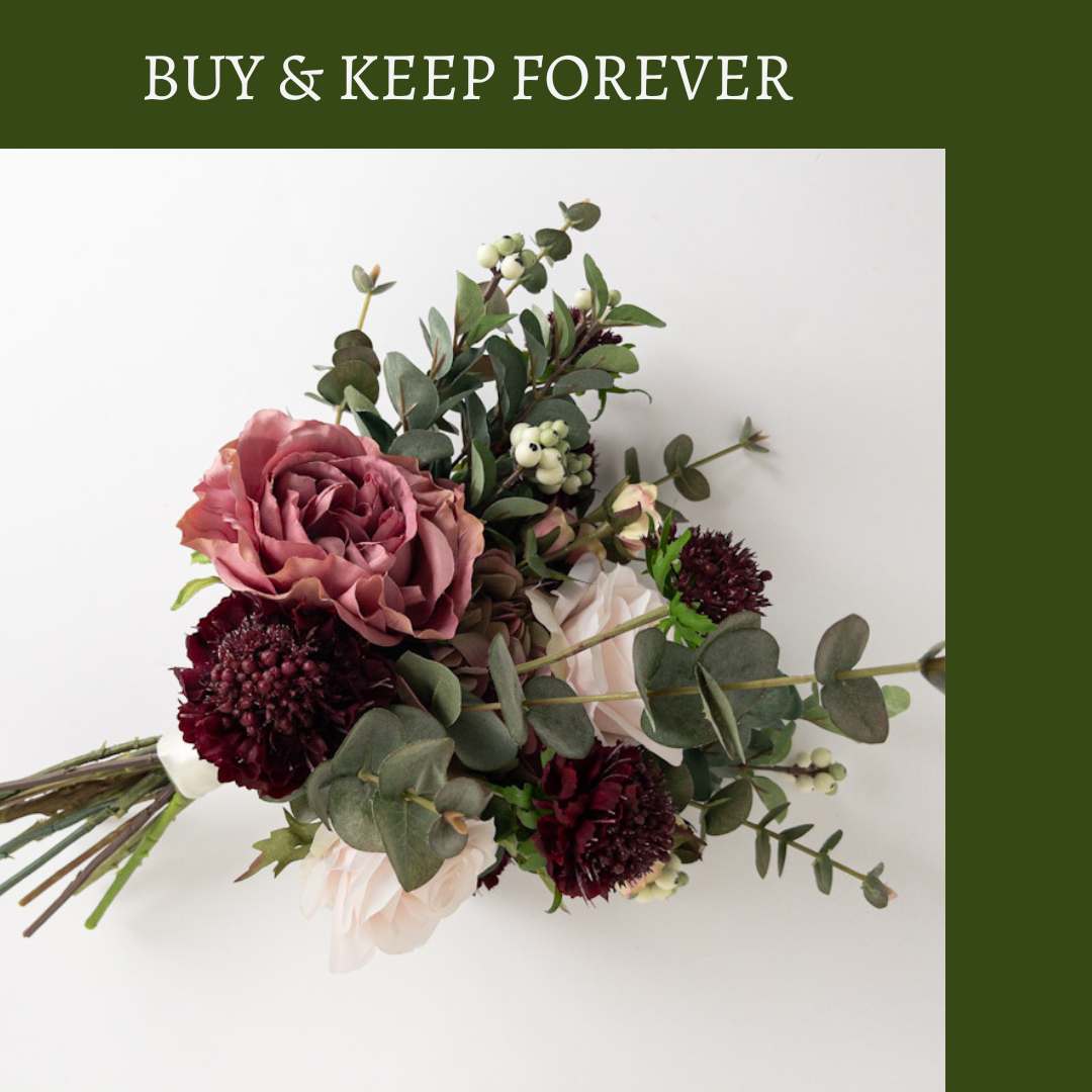 Bruidsboeket eucalyptus | Hazel | Te koop