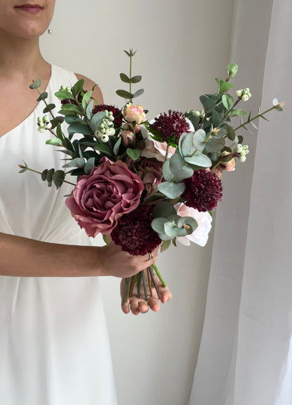 Bruidsboeket eucalyptus | Hazel | Te koop