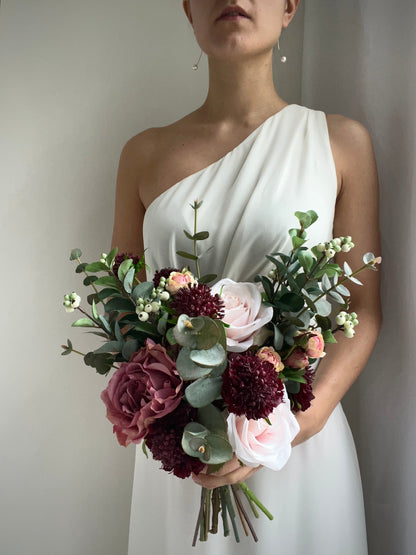 Bruidsboeket eucalyptus | Hazel | Te koop