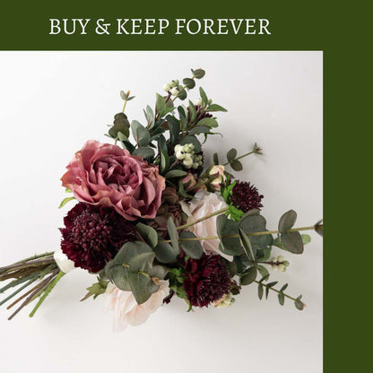 Bruidsboeket eucalyptus | Hazel | Te koop